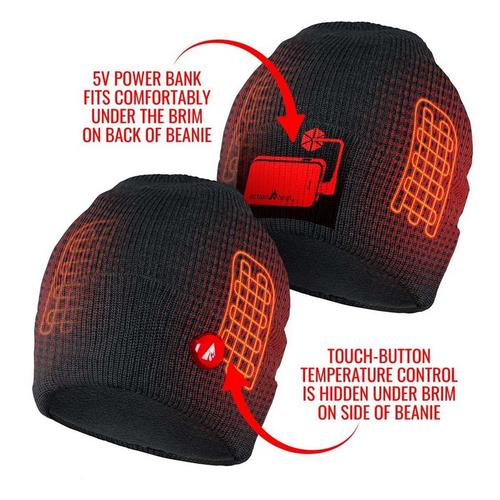 ActionHeat 5V Battery Heated Knit Beanie - Primary Image