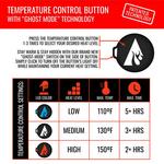 ActionHeat 5V Battery Heated Cable Knit Beanie - Thumbnail 8 of 9