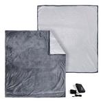 ActionHeat 7V Battery Heated Plush Throw Blanket - Thumbnail 8 of 11