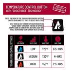 ActionHeat 7V Battery Heated Plush Throw Blanket - Thumbnail 9 of 11