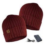 ActionHeat 5V Battery Heated Waffle Knit Beanie - Thumbnail 3 of 9