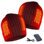 ActionHeat 5V Battery Heated Waffle Knit Beanie - Thumbnail 7 of 9