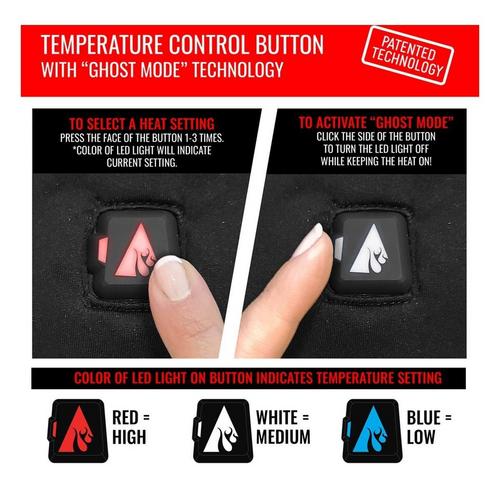 Men's ActionHeat 5V Battery Heated Flip Mittens - Primary Image