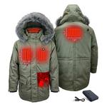 Men's ActionHeat 5V Battery Hooded Parka - Thumbnail 3 of 10