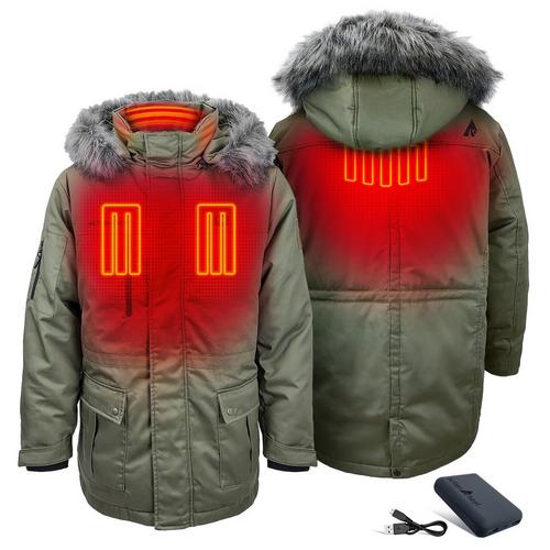 Men's ActionHeat 5V Battery Hooded Parka - Primary Image