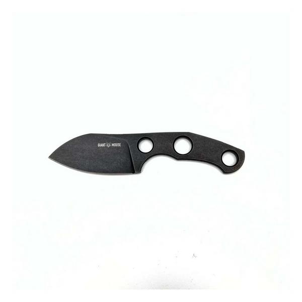 GIANTMOUSE GMF1-F-PVD Fixed Blade Pocket Knife