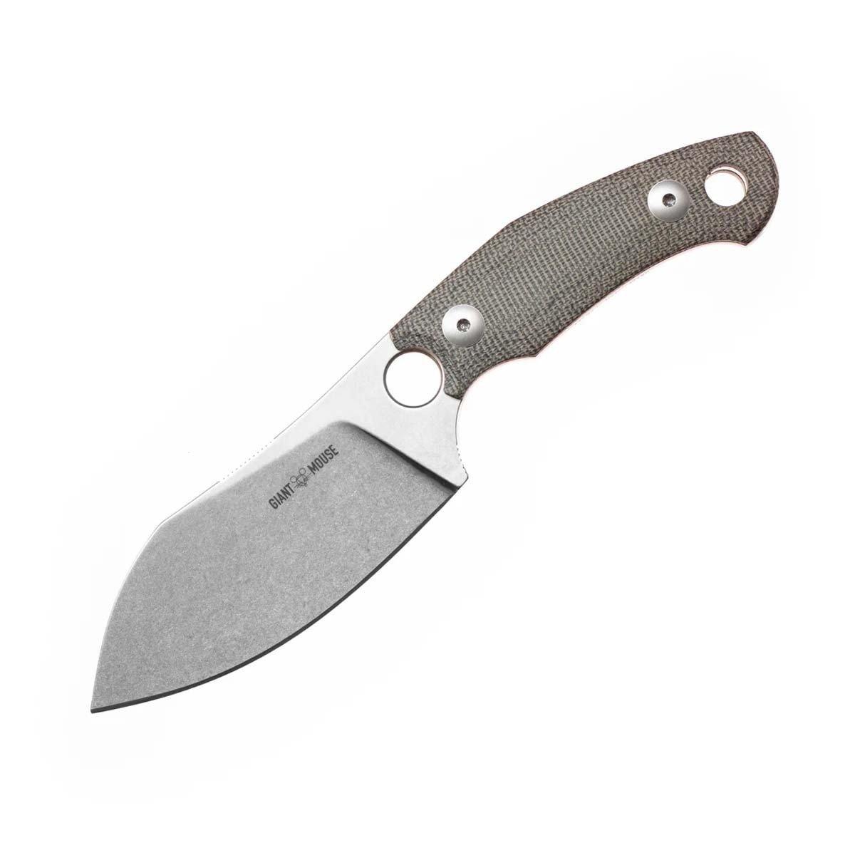 GiantMouse GMF1-XL Fixed Blade Knife - GiantMouse