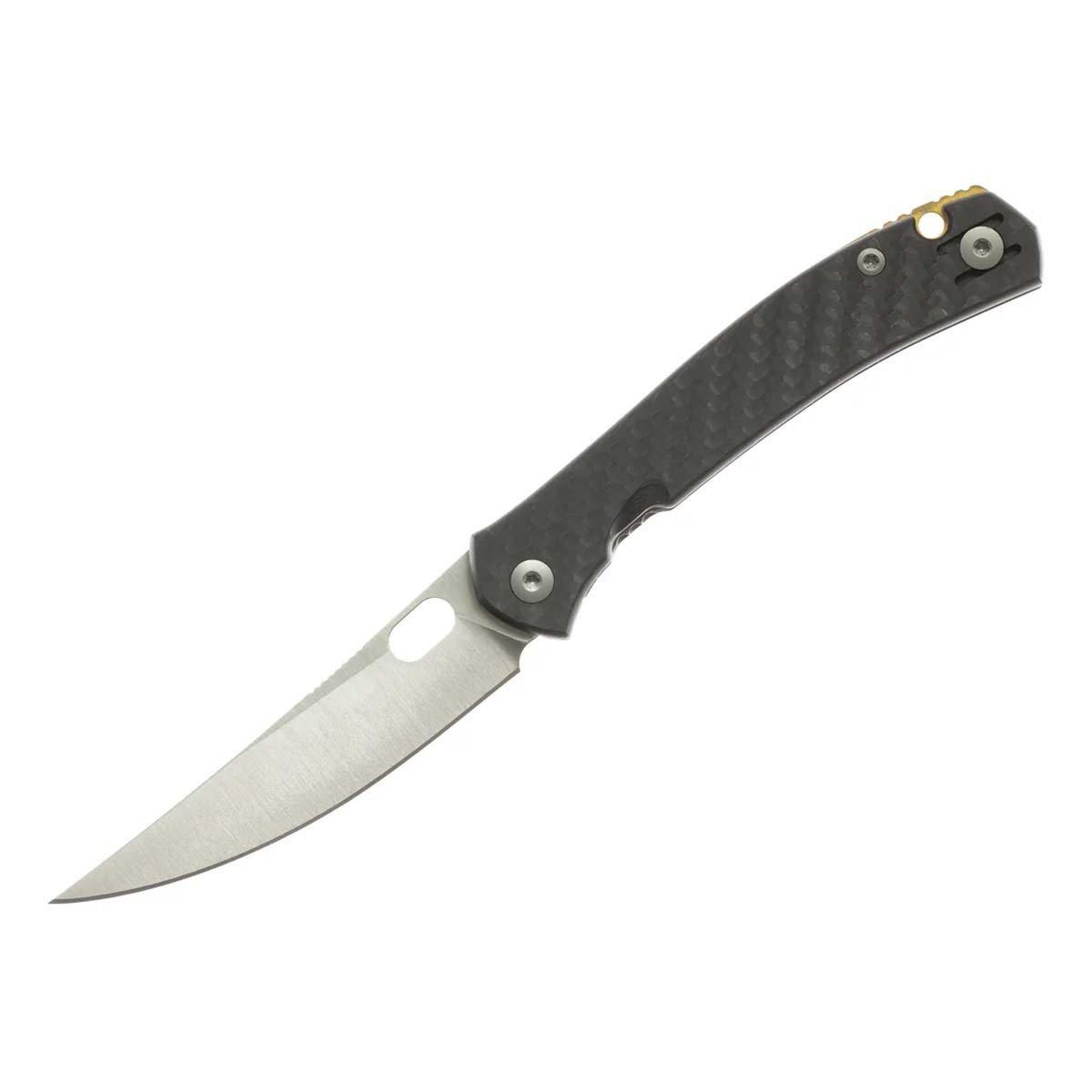 GiantMouse ACE Bleeck Carbon Fiber Folding Pocket Knife - GiantMouse