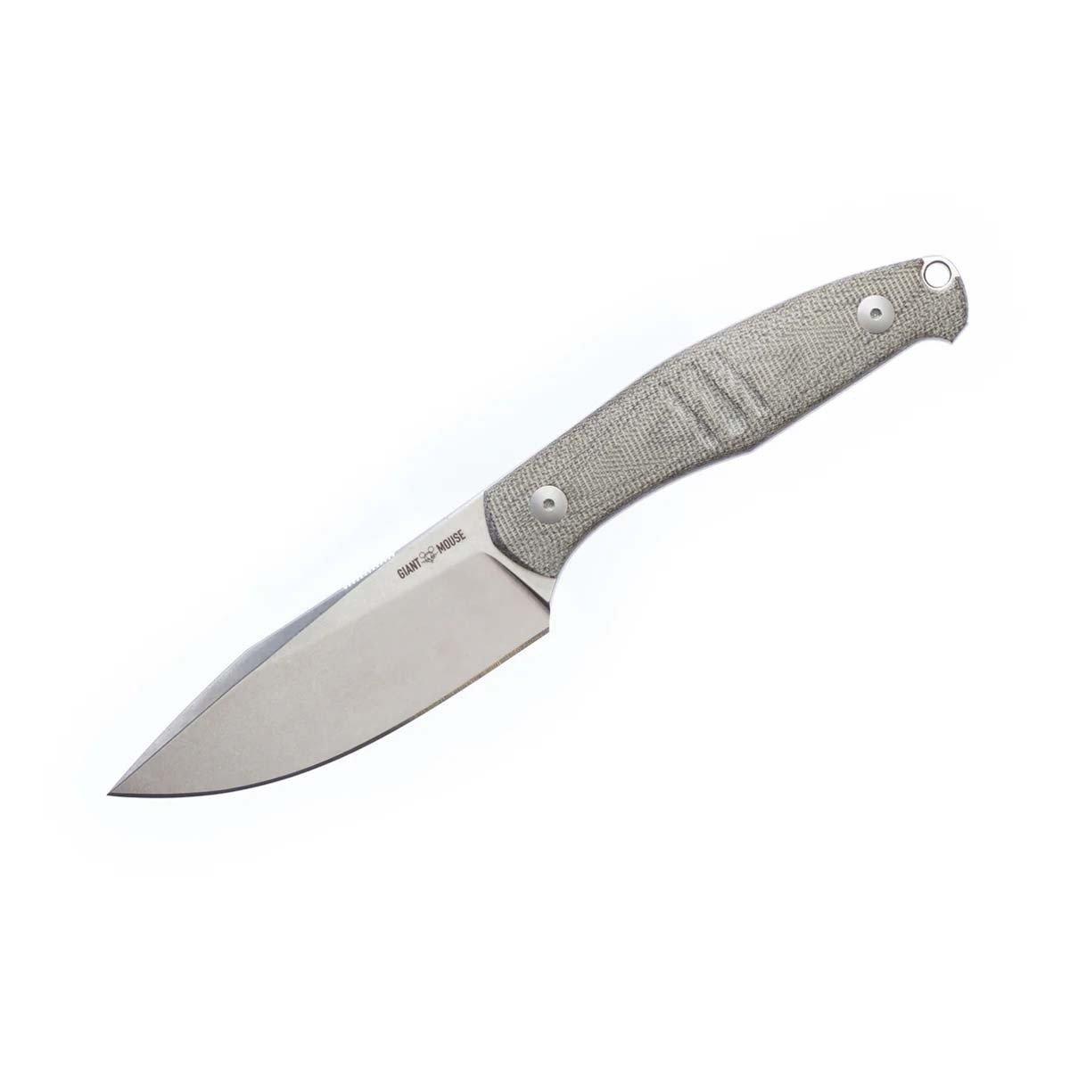 GiantMouse GMF2 Scout Fixed Blade Pocket Knife - GiantMouse