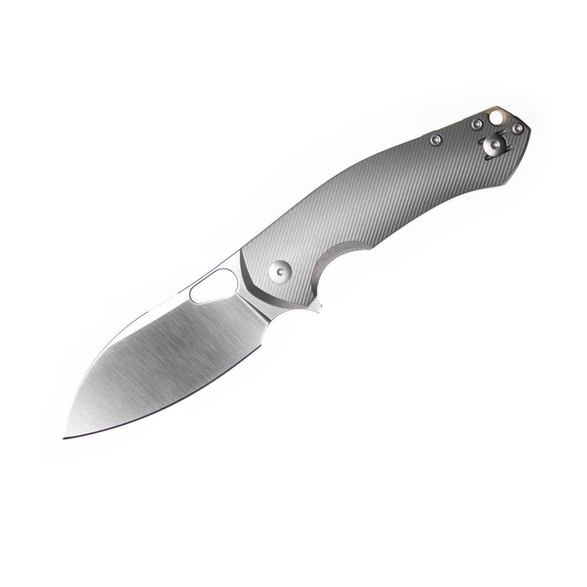 GiantMouse Ace Biblio XL Titanium MagnaCut Folding Pocket Knife - GiantMouse