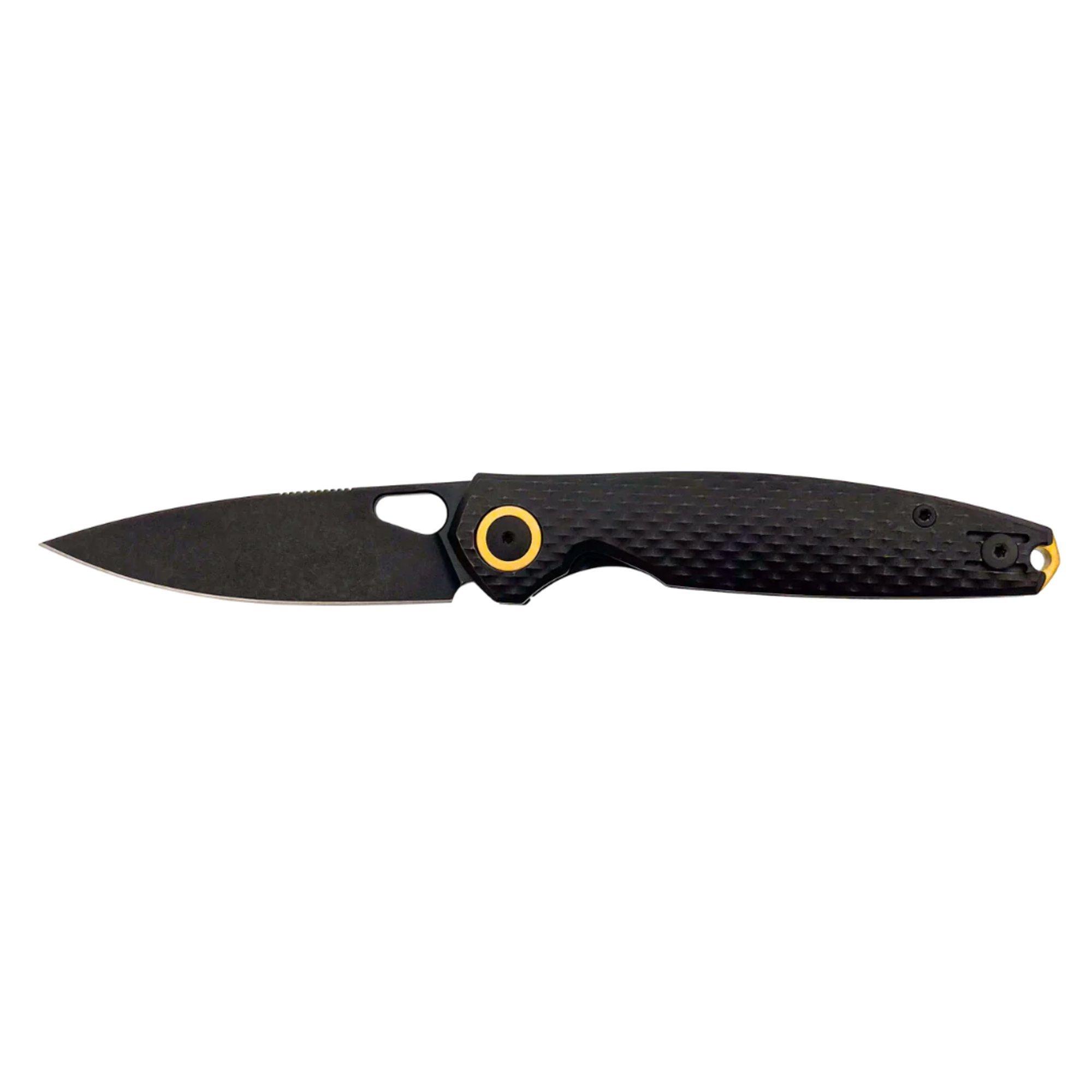 GiantMouse ACE REO Black & Brass MagnaCut Folding Pocket Knife - GiantMouse
