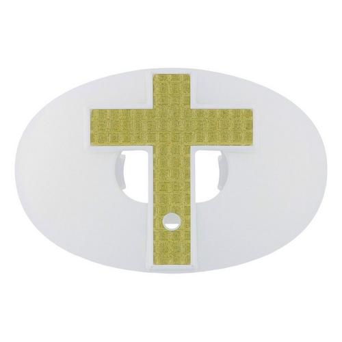 Battle Sports 3D Diamond Cross Chrome Oxygen Football Mouthguard - Primary Image