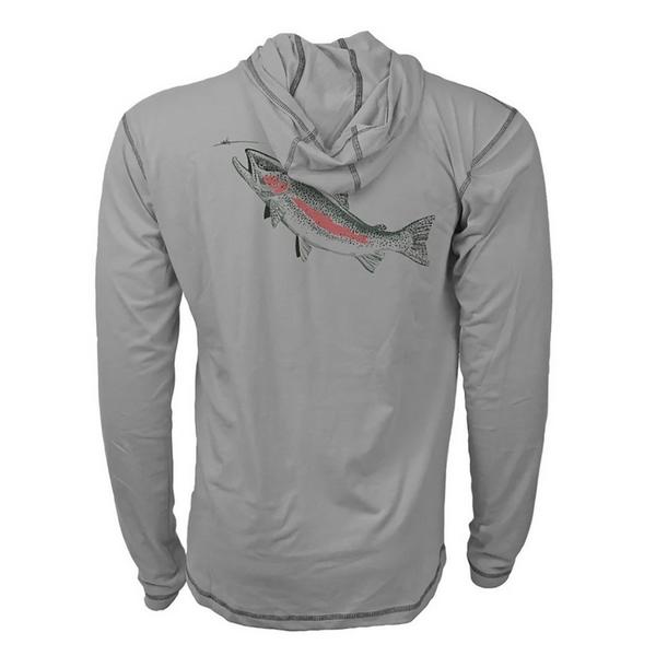 REPYOURWATER Men's  Rising Rainbow Merino Breeze Sun Long Sleeve T-Shirt