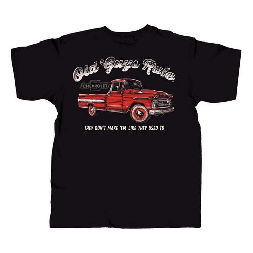 Men's Old Guys Rule Big Red T-Shirt - Primary Image