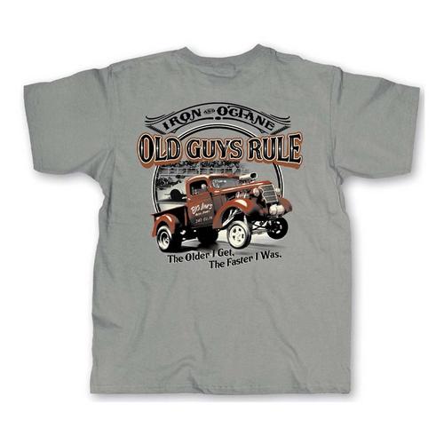 Men's Old Guys Rule Iron & Octane T-Shirt - Primary Image