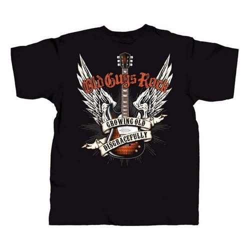 Men's Old Guys Rule Old Guys Rock T-Shirt - Primary Image