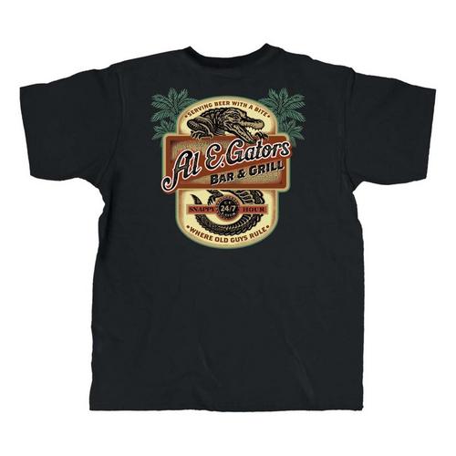 Men's Old Guys Rule Gator Bar & Grill T-Shirt - Primary Image