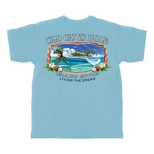 Men's Old Guys Rule Living The Dream T-Shirt - Primary Image