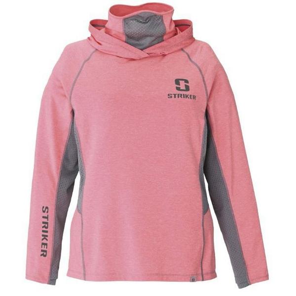 Women's Striker Guardian Fishing Hoodie XSmall Watermelon Heather