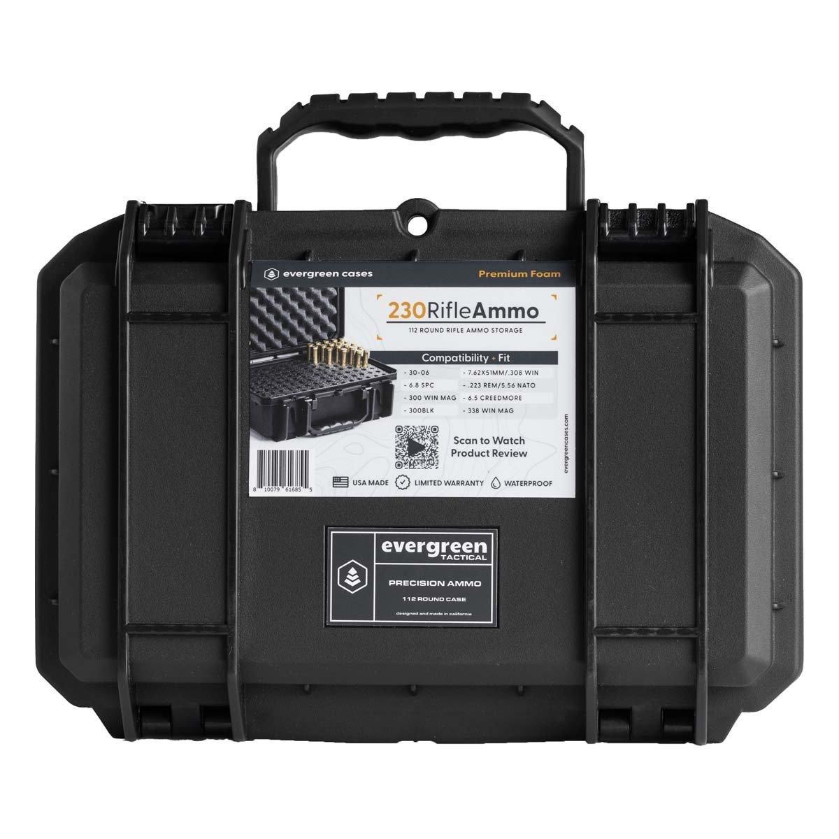 Evergreen 112 Round Rifle Ammuntion Case - Evergreen