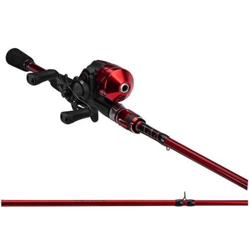 ProFISHiency 5'8" Economy Micro Sniper Red Spincast Combo - Primary Image