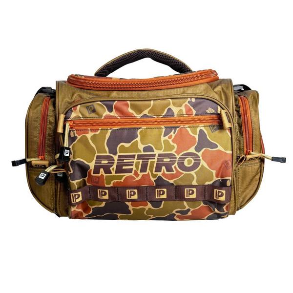 PROFISHIENCY Retro Green Tackle Bag with 2 3600 Boxes