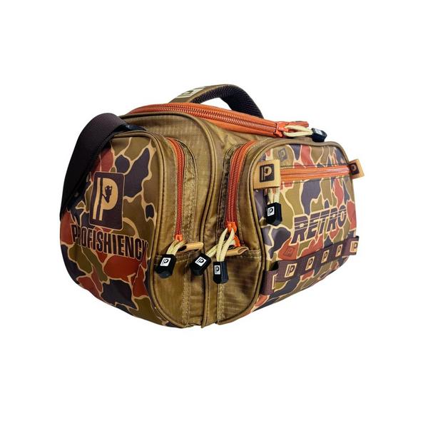 ProFISHiency Retro Green Tackle Bag with 2 3600 Boxes