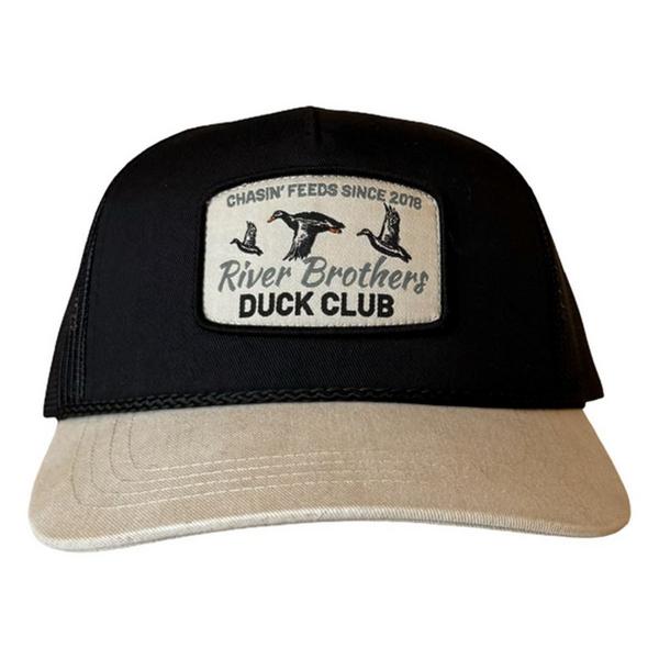 Men's River Brothers Outfitters Duck Club Hunting Adjustable Hat One Size Black