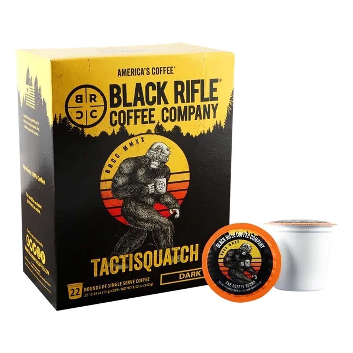 Black Rifle Coffee Company Tactisquatch Rounds Coffee - Black Rifle Coffee Company