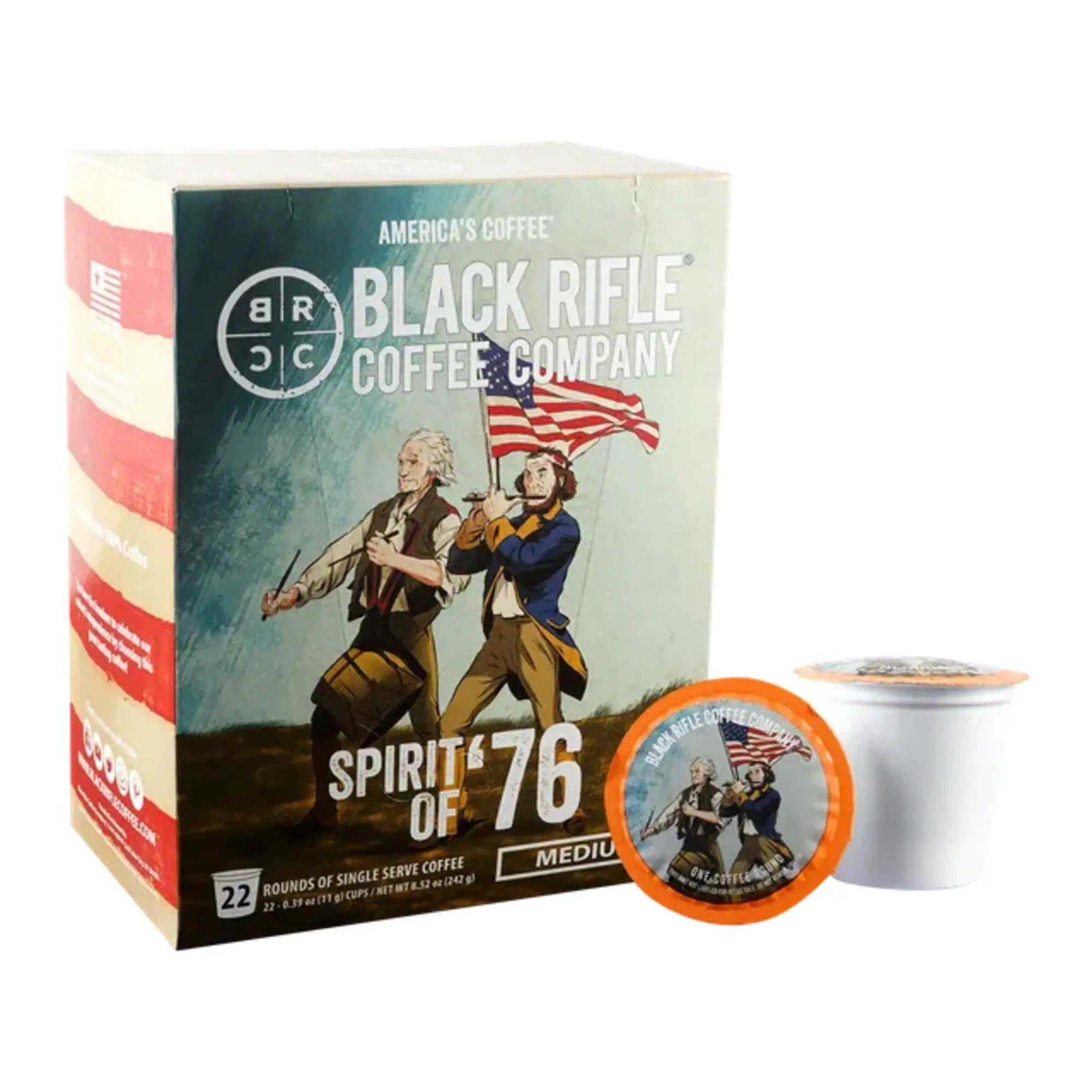 Black Rifle Coffee Company Spirit of 76 22 Ct. Rounds Coffee - Black Rifle Coffee Company