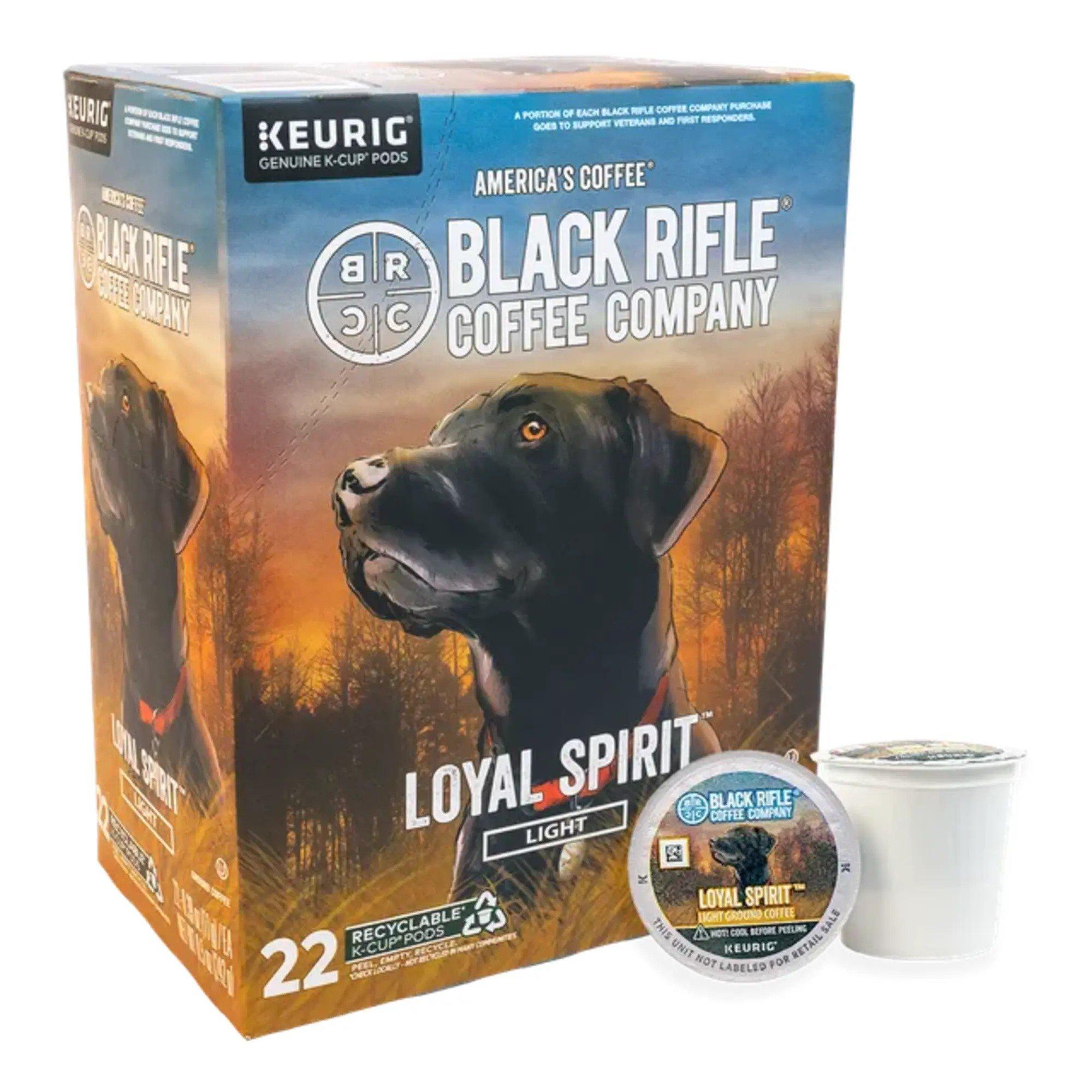 Black Rifle Coffee Company Loyal Spirit 22 Ct. Rounds Coffee - Black Rifle Coffee Company