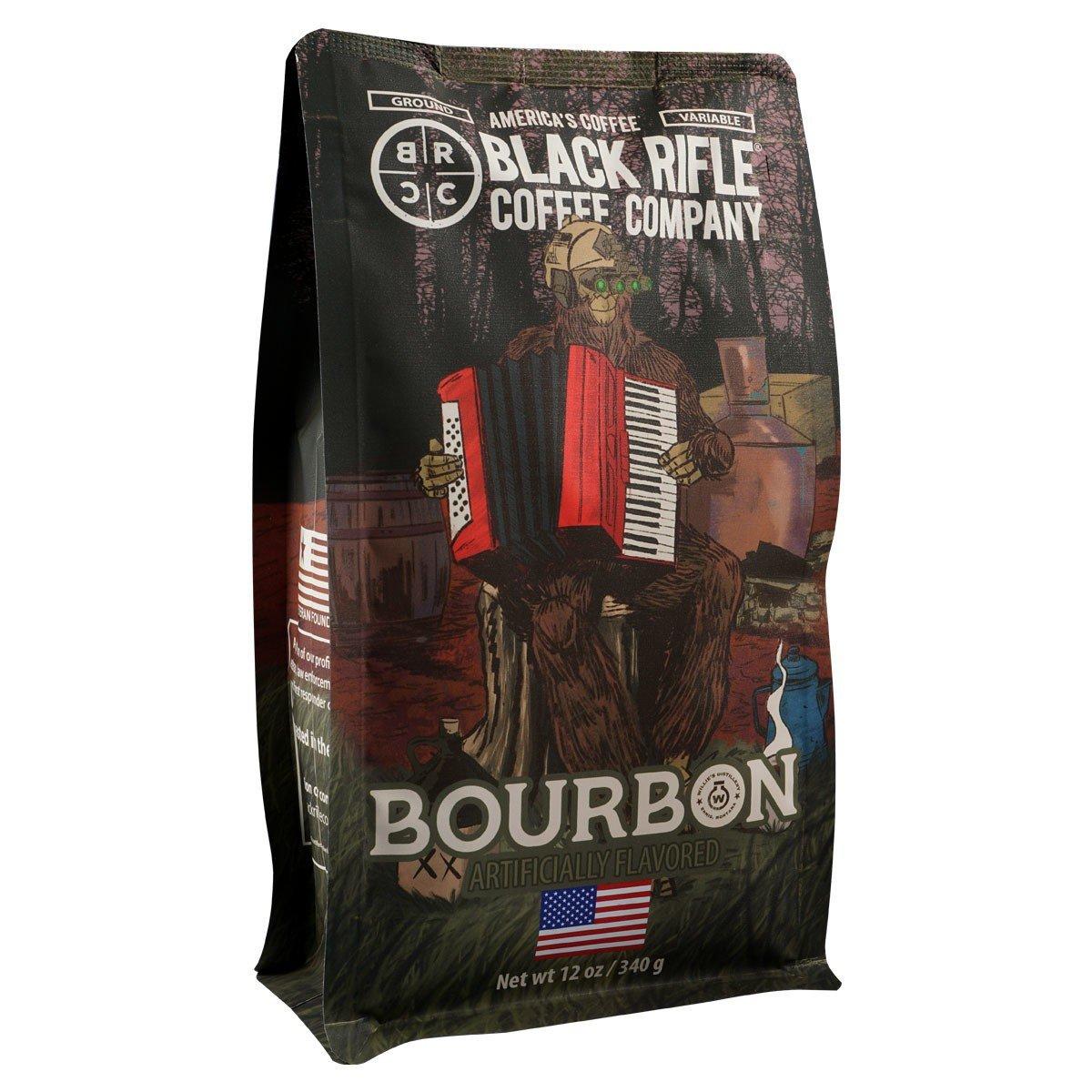 Black Rifle Coffee Company Bourbon Grounds 12 oz Coffee - Black Rifle Coffee Company