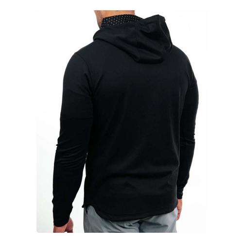 Men's Primo Logo Long Sleeve Hooded Shirt Hoodie - Primary Image