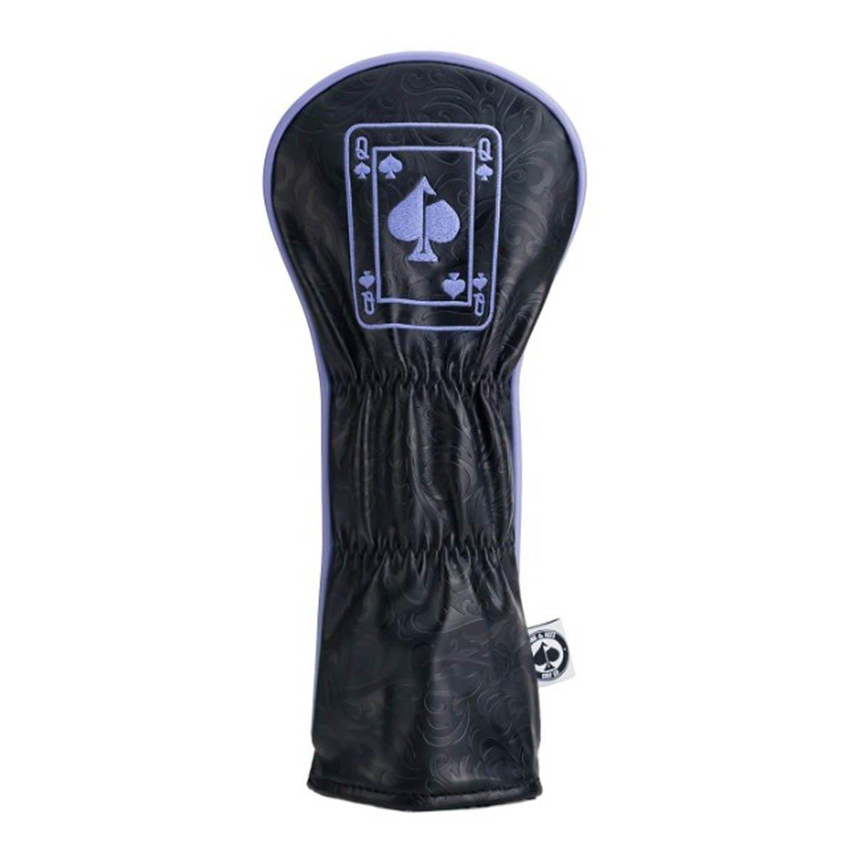 Pins and Aces Queen Of Spades Fairway Headcover - Thumbnail 5