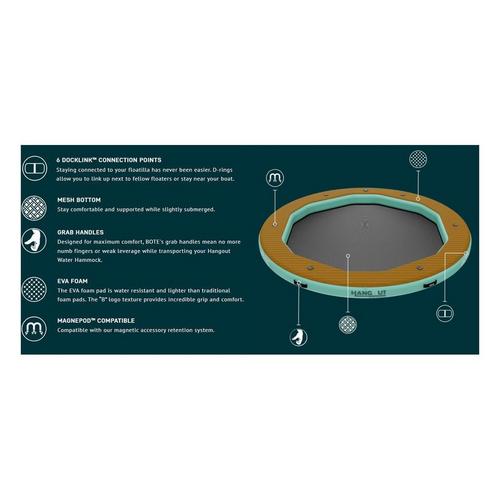 BOTE Inflatable Hangout Water Hammock 10' Classic - Primary Image