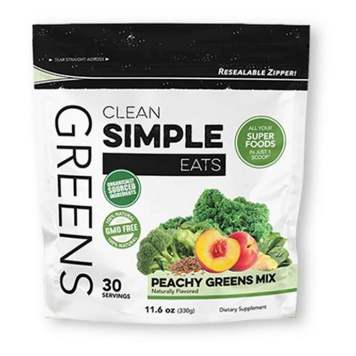 Clean Simple Eats Peachy Greens Mix - Primary Image