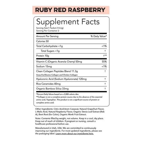 Clean Simple Eats Collagen + Beauty Blend - 10 Pack