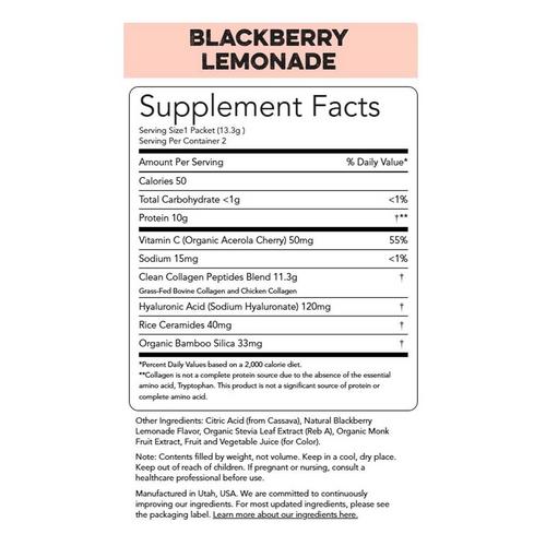 Clean Simple Eats Collagen + Beauty Blend - 10 Pack