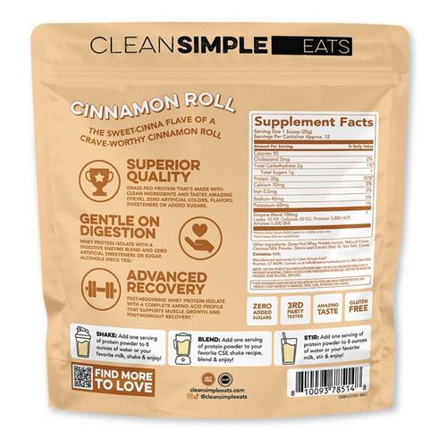 Clean Simple Eats Protein Powder Single Serving - 10 Pack