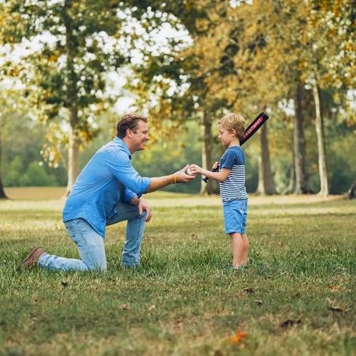 SweetSpot 26" Plastic Junior Big Barrel (JBB) Baseball Bat and Ball Set - Primary Image