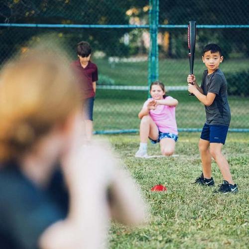 SweetSpot 26" Plastic Junior Big Barrel (JBB) Baseball Bat and Ball Set - Primary Image