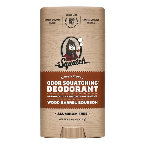 Dr. Squatch Wood Barrel Bourbon Natural Odor Squatching Deodorant - Primary Image