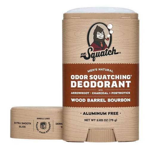 Dr. Squatch Wood Barrel Bourbon Natural Odor Squatching Deodorant - Primary Image
