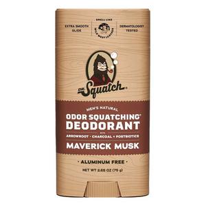 Dr. Squatch Maverick Musk Natural Odor Deodorant
