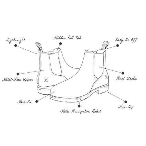 Women's Xena Valence SD Steel Toe Work Boots - Primary Image