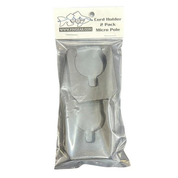 Fin-Gear Pole Cord Holder Clip 3 Pack Micro
