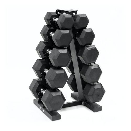 Tru Grit 200 lb. Dumbbell Set with Storage Rack - Primary Image