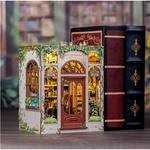 Hands Craft DIY Book Nook Kit Green Life Bookshop - Thumbnail 3 of 8