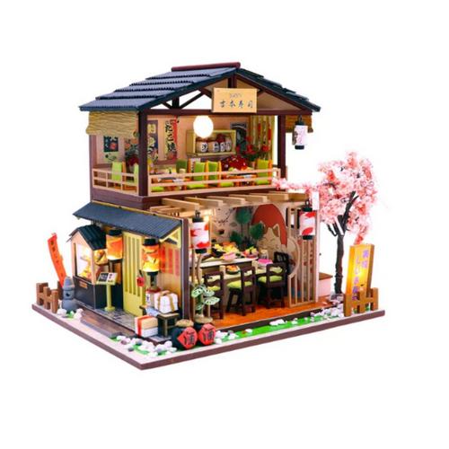 Hands Craft DIY Miniature House Kit Sushi House - Primary Image