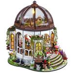 Hands Craft DIY Miniature House Kit Greenhouse Oasis - Thumbnail 4 of 6
